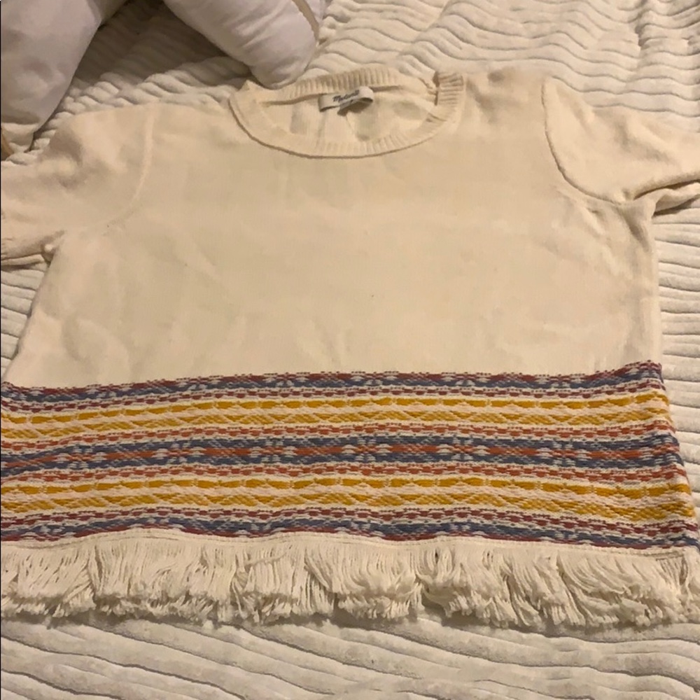 Madewell shirt sleeve sweater